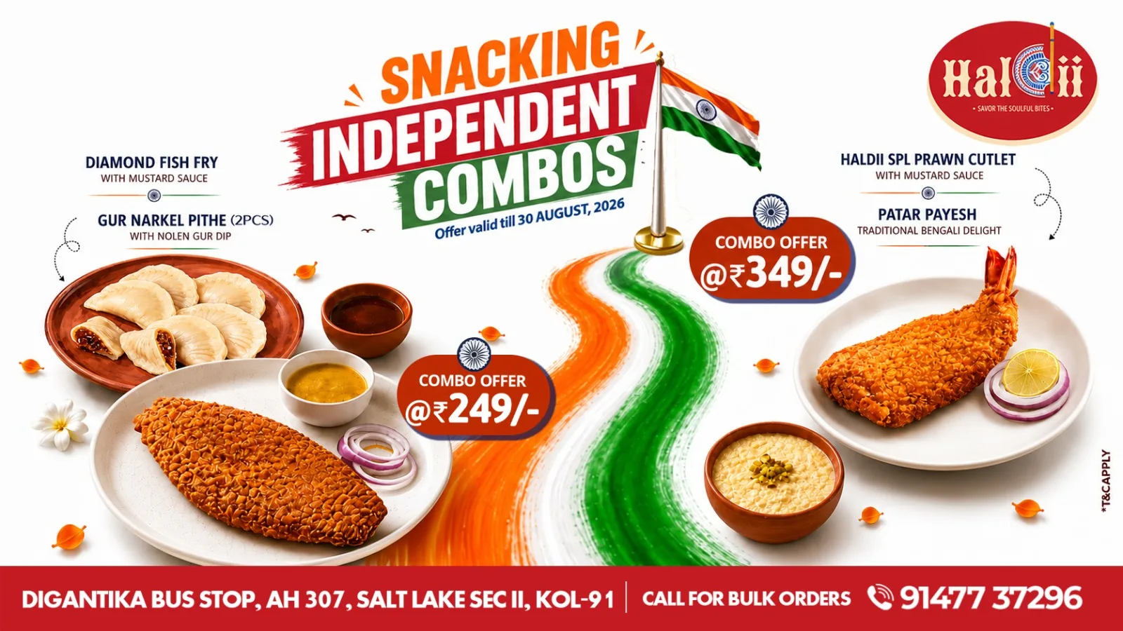 Haldii's Independence Day Combos Bring Salt Lake's Favourite Bengali Snacks Together